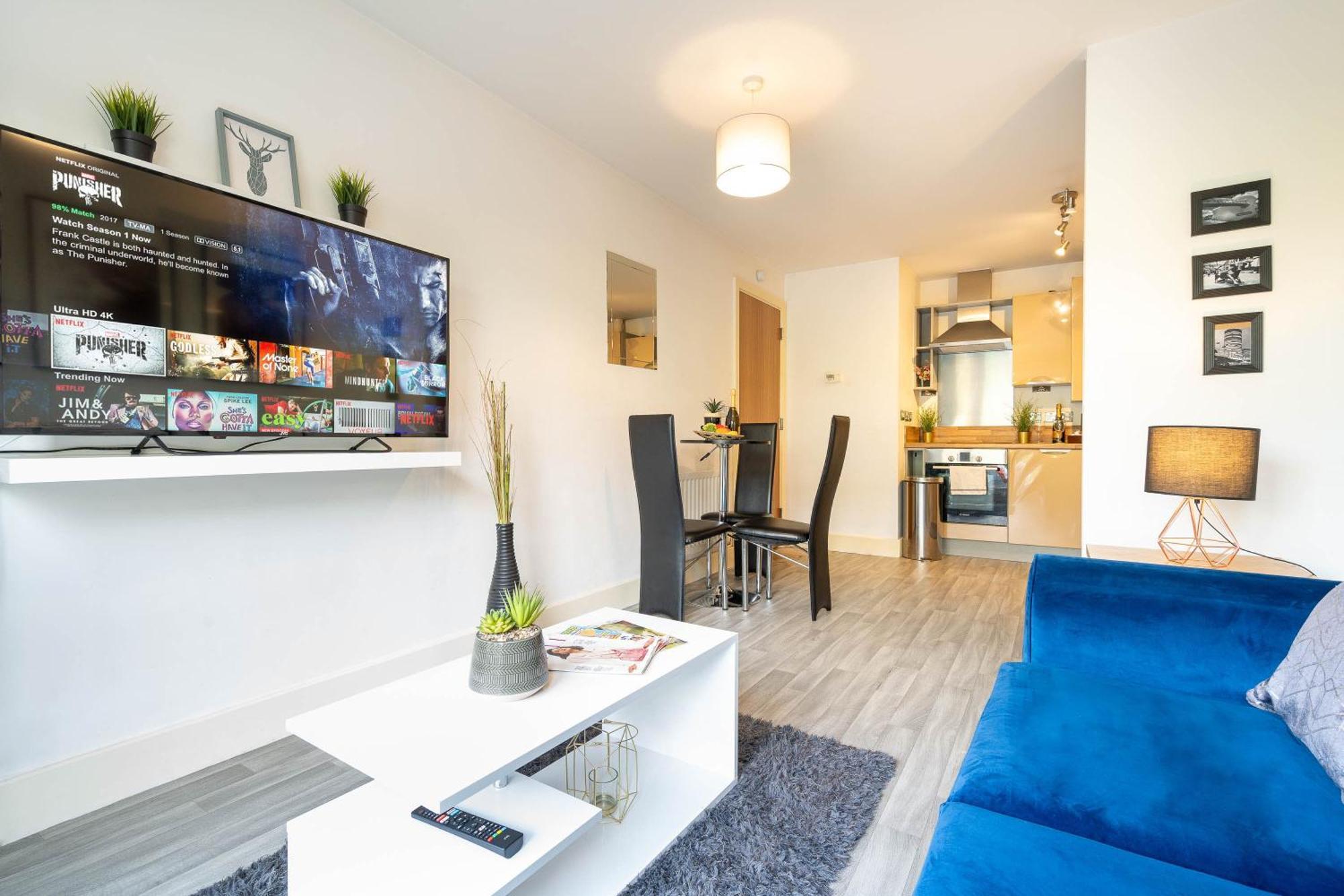 City Centre Apartment - Balcony - Netflix - Park Facing 38Akw Birmingam Exterior foto